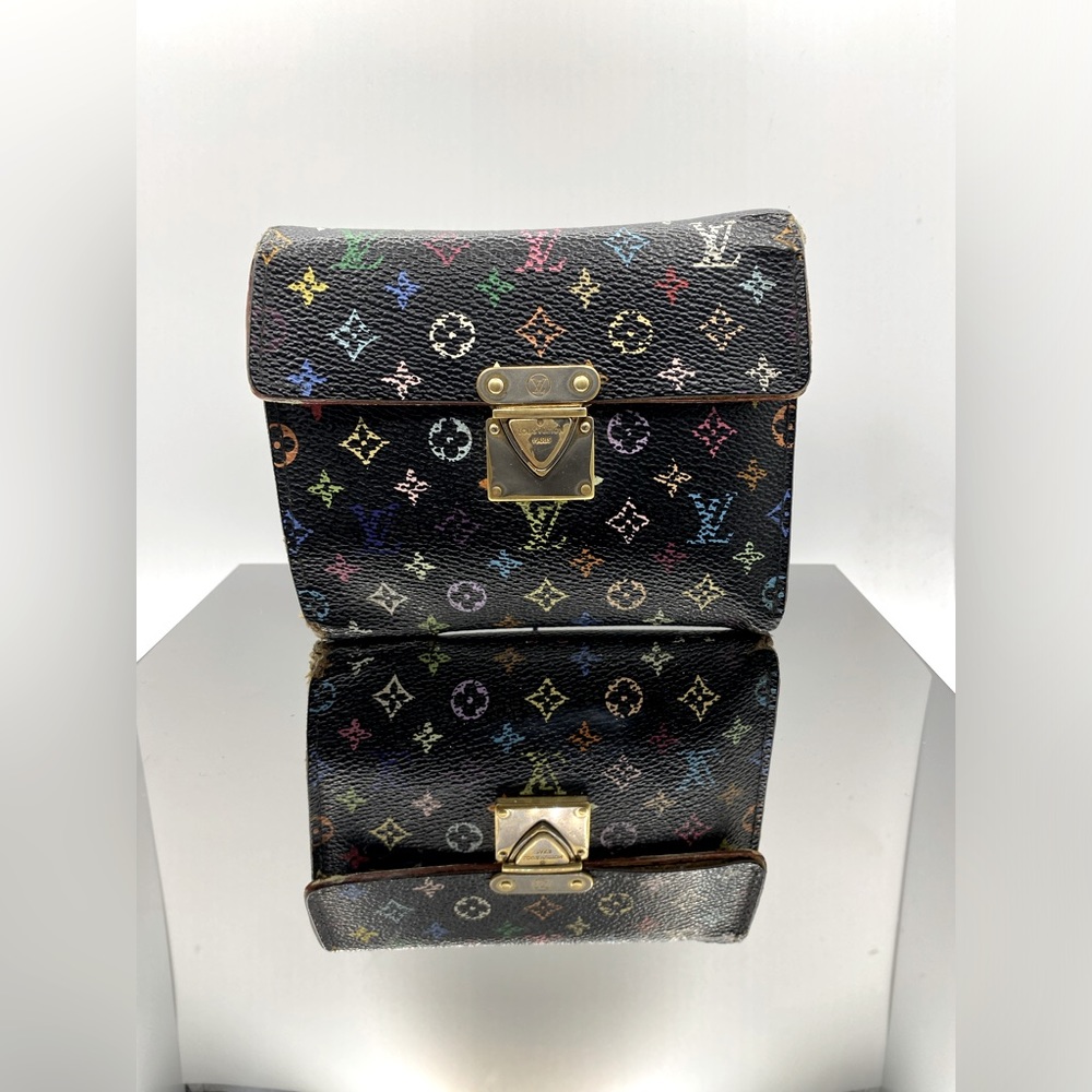 Louis Vuitton Murakami Multi Black Wallet